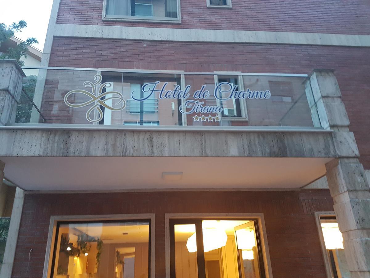 Hotel De Charme (Adults Only) Tiranë Eksteriør bilde